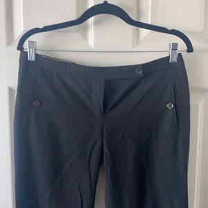 Black capri dress pants